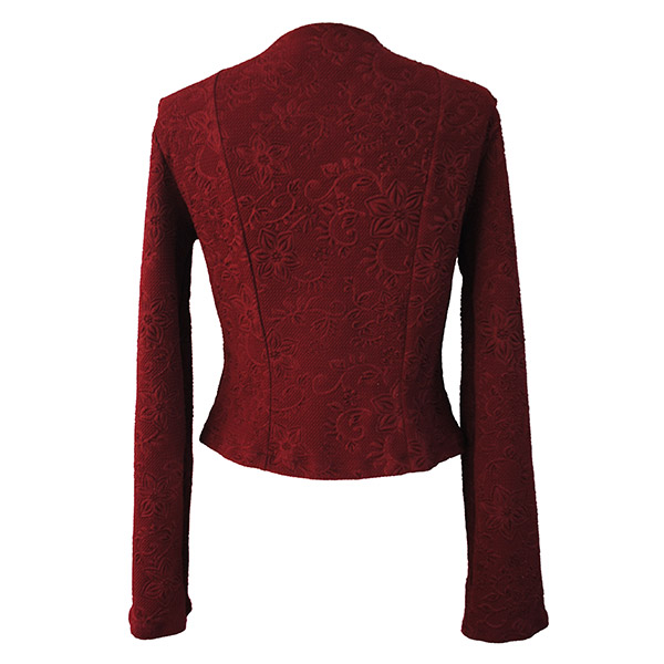 Last one! Wish Jacket Burgundy – Size 8 – Zilpah Tart